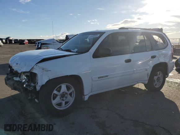 2003 GMC Envoy SLT with VIN 1GKDT13S232405530, listed as a Copart auction lot 45555865 with 138,680 mi miles and Salvage Title. Bid and sale history available at carsss.com. Image 1.