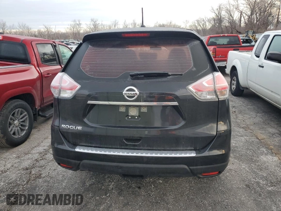 2016 Nissan Rogue S with VIN JN8AT2MT7GW028336, listed as a Copart auction lot 42186684 with 84,135 mi miles and Salvage Title. Bid and sale history available at DreamBid. Image 6.