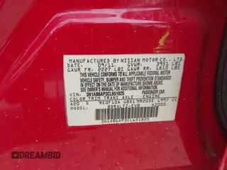 2012 Nissan Sentra S z VIN 3N1AB6AP3CL651825, wystawiony jako IAAI lot #42105035 z przebiegiem 193 890 mil mil oraz . Historia ofert i sprzedaży dostępna na DreamBid. Obrazek 9.