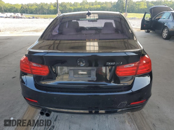 2015 BMW 3 Series 328i with VIN WBA3A5G51FNS87379, listed as a Copart auction lot 57752165 with 56,802 mi miles and Salvage title. Bid and sale history available at DreamBid. Image 6.