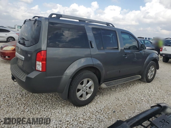 2009 Nissan Pathfinder LE with VIN 5N1AR18U19C614909, listed as a Copart auction lot 79513184 with 93,334 mi miles and Salvage Title. Bid and sale history available at carsss.com. Image 3.
