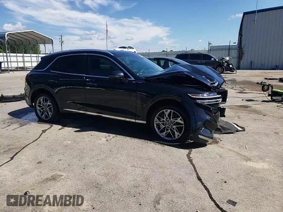 2024 Genesis GV70 2.5T with VIN 5NMMADTB3RH009680, listed as a Copart auction lot 56875265 with 10,588 mi miles and Salvage title. Bid and sale history available at DreamBid. Image 15.