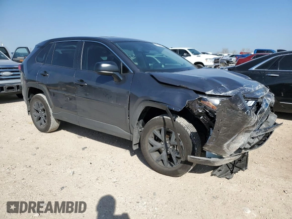 2024 Toyota RAV4 LE with VIN 2T3F1RFV8RC472620, listed as a Copart auction lot 47026905 with 9,532 mi miles and Salvage Title. Bid and sale history available at carsss.com. Image 4.