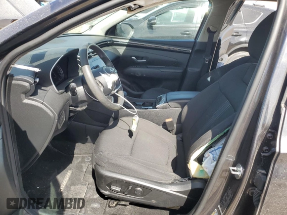 2023 Hyundai Tucson SEL with VIN 5NMJB3AE7PH233863, listed as a Copart auction lot 49844285 with 27,221 mi miles and Salvage Title. Bid and sale history available at carsss.com. Image 7.