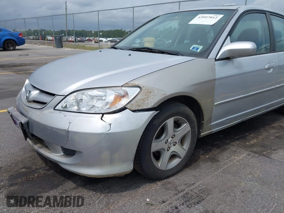 2004 Honda Civic EX with VIN 2HGES26794H559999, listed as a IAAI auction lot 42097812 with 289,596 mi miles and . Bid and sale history available at DreamBid. Image 6.