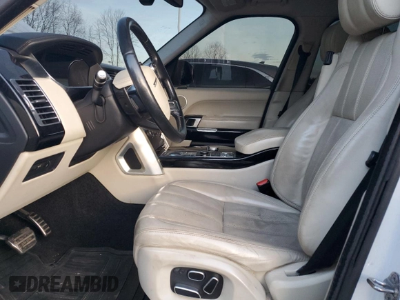 2014 Land Rover Range Rover Supercharged with VIN SALGS2EF9EA128734, listed as a Copart auction lot 83040664 with 155,055 mi miles and Clean title. Bid and sale history available at DreamBid. Image 7.