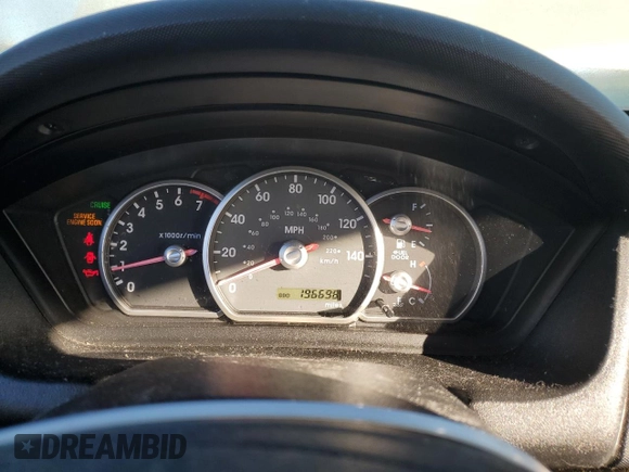 2005 Mitsubishi Galant DE with VIN 4A3AB26FX5E039465, listed as a Copart auction lot 86532374 with 196,698 mi miles and Salvage Title. Bid and sale history available at carsss.com. Image 9.