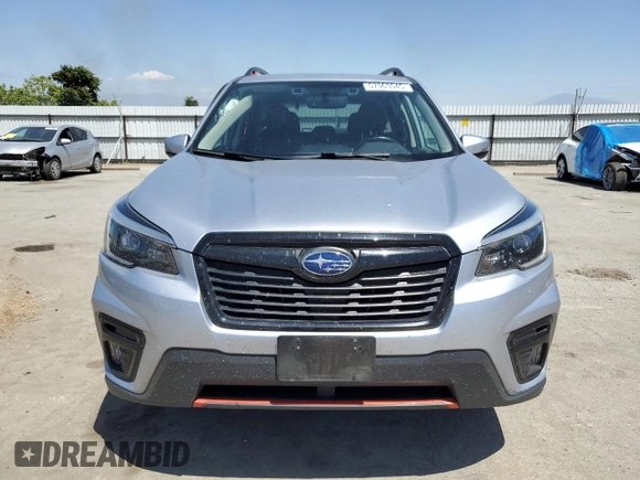 2021 Subaru Forester Special Sports with VIN JF2SKARC6MH497974, listed as a Copart auction lot 57363545 with 90,394 mi miles and Salvage title. Bid and sale history available at DreamBid. Image 5.