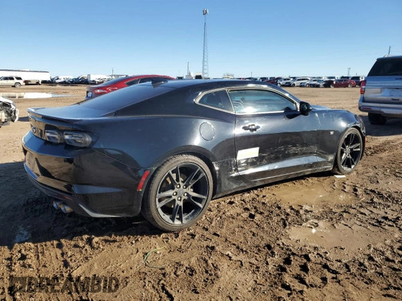 2019 Chevrolet Camaro 2LT with VIN 1G1FD1RS7K0152183, listed as a Copart auction lot 81928274 with 71,937 mi miles and Salvage Title. Bid and sale history available at carsss.com. Image 3.