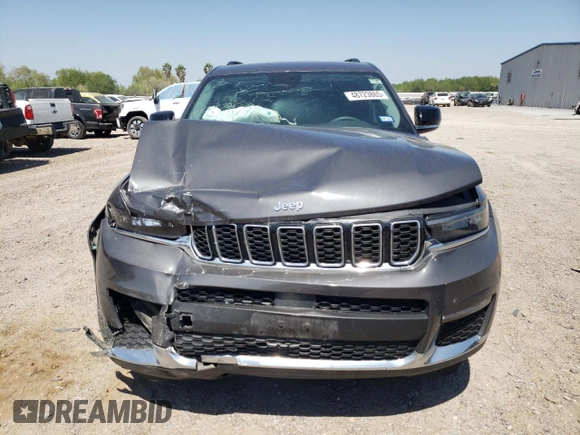 2023 Jeep Grand Cherokee Limited z VIN 1C4RJJBG8P8101321, wystawiony jako Copart lot #48723865 z przebiegiem 33 062 mil mil oraz Szkoda całkowita • Salvage title. Historia ofert i sprzedaży dostępna na DreamBid. Obrazek 5.