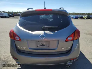 2009 Nissan Murano SL with VIN JN8AZ18W79W140649, listed as a Copart auction lot 51017184 with 135,056 mi miles and Salvage Title. Bid and sale history available at carsss.com. Image 6.
