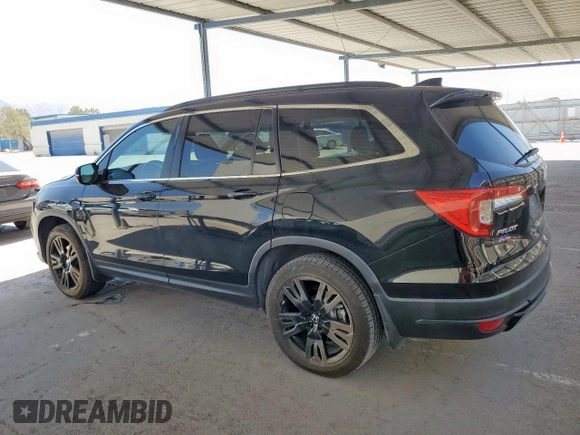 2021 Honda Pilot Special Edition with VIN 5FNYF6H26MB012042, listed as a Copart auction lot 57821725 with Not provided miles and Salvage title. Bid and sale history available at DreamBid. Image 2.