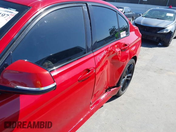 2016 BMW 3 Series with VIN WBA8F1C59GK438901, listed as a IAAI auction lot 41940197 with 99,755 mi miles and . Bid and sale history available at DreamBid. Image 6.