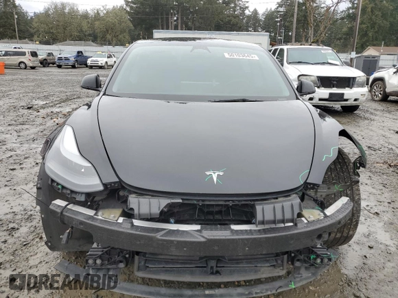 2023 Tesla Model 3 Long Range with VIN 5YJ3E1EB9PF607217, listed as a Copart auction lot 50103645 with 82,198 mi miles and Salvage Title. Bid and sale history available at DreamBid. Image 5.
