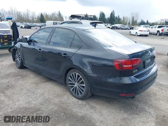 2016 Volkswagen Jetta Sport z VIN 3VWD17AJ1GM290252, wystawiony jako IAAI lot #41947953 z przebiegiem 125 484 mil mil oraz . Historia ofert i sprzedaży dostępna na DreamBid. Obrazek 3.