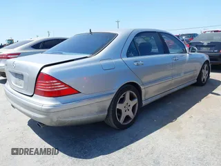 2003 Mercedes-Benz S 430 with VIN WDBNG70J83A333224, listed as a IAAI auction lot 42170215 with 115,278 mi miles and . Bid and sale history available at carsss.com. Image 4.