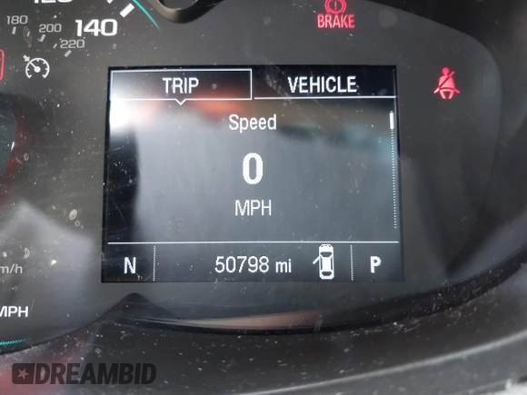 2020 Chevrolet Trax LT with VIN 3GNCJLSB2LL308702, listed as a IAAI auction lot 42081342 with 50,798 mi miles and . Bid and sale history available at DreamBid. Image 15.