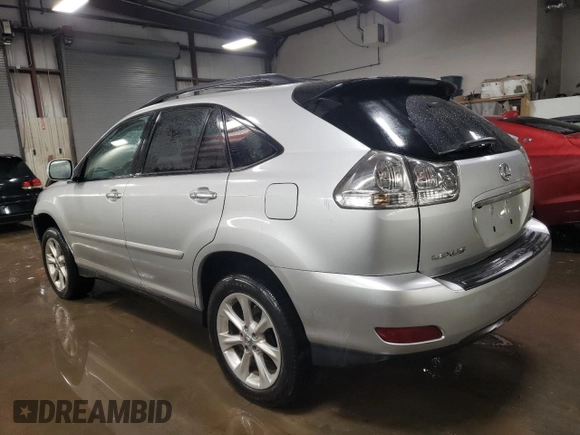 2009 Lexus RX 350 with VIN 2T2HK31U09C126826, listed as a Copart auction lot 52184505 with 114,613 mi miles and Salvage Title. Bid and sale history available at DreamBid. Image 2.