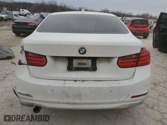 2015 BMW 3 Series 320i xDrive with VIN WBA3C3G59FNT52946, listed as a Copart auction lot 45638255 with Not Provided miles and Salvage Title. Bid and sale history available at carsss.com. Image 6.