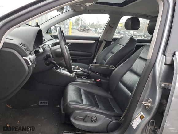 2007 Audi A4 2.0T with VIN WAUDF78E07A116311, listed as a Copart auction lot 52543425 with 112,099 mi miles and Salvage Title. Bid and sale history available at carsss.com. Image 7.