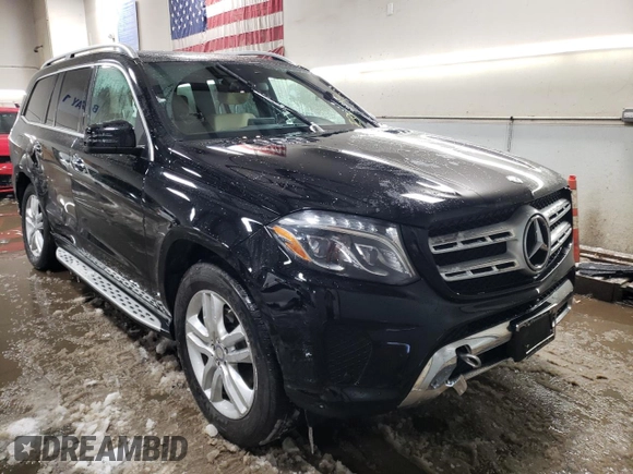2017 Mercedes-Benz GLS 450 with VIN 4JGDF6EE5HA899091, listed as a Copart auction lot 38212164 with 64,558 mi miles and . Bid and sale history available at DreamBid. Image 4.
