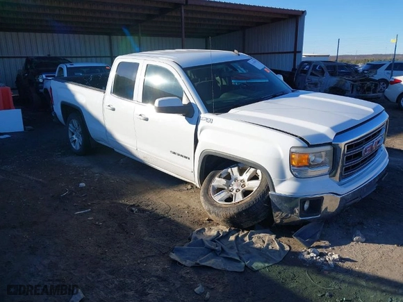 2014 GMC Sierra 1500 SLE with VIN 1GTV2UEH3EZ294809, listed as a IAAI auction lot 41261060 with 168,216 mi miles. Bid and sale history available at carsss.com. Image 1.