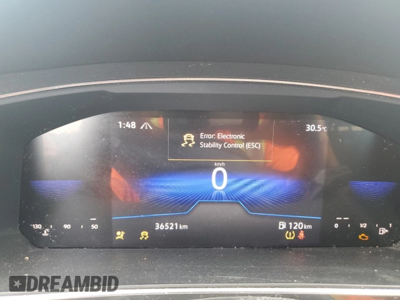 2023 Volkswagen Tiguan S with VIN 3VVFB7AX5PM082907, listed as a Copart auction lot 63643445 with 36,521 mi miles and Salvage title. Bid and sale history available at DreamBid. Image 9.