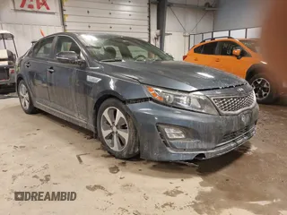 2014 Kia Optima EX with VIN KNAGN4AD9E5063579, listed as a IAAI auction lot 41595608 with 130,974 mi miles and . Bid and sale history available at DreamBid. Image 1.