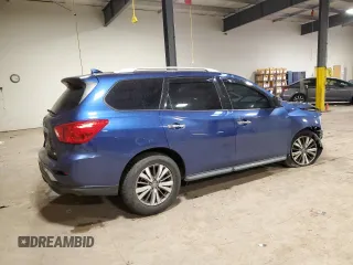 2020 Nissan Pathfinder SV with VIN 5N1DR2BN6LC580767, listed as a Copart auction lot 50225725 with 96,107 mi miles and Salvage Title. Bid and sale history available at carsss.com. Image 3.