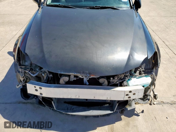 2007 Lexus IS 350 with VIN JTHBE262972009629, listed as a Copart auction lot 57758295 with 155,577 mi miles and Clean title. Bid and sale history available at DreamBid. Image 11.