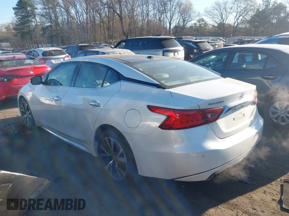 2016 Nissan Maxima 3.5 SV with VIN 1N4AA6APXGC437163, listed as a IAAI auction lot 41852359 with 152,000 mi miles. Bid and sale history available at carsss.com. Image 3.