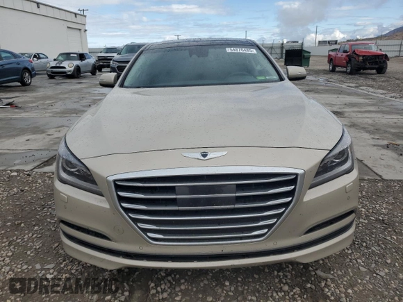 2015 Hyundai Genesis 3.8L z VIN KMHGN4JEXFU041783, wystawiony jako Copart lot #54870485 z przebiegiem 142 146 mil mil oraz Szkoda całkowita • Salvage title. Historia ofert i sprzedaży dostępna na DreamBid. Obrazek 5.