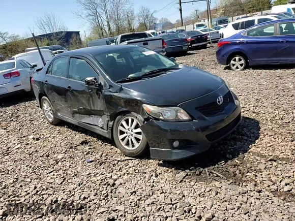 2010 Toyota Corolla with VIN 1NXBU4EE0AZ347990, listed as a Copart auction lot 52050375 with 171,542 mi miles and Salvage Title. Bid and sale history available at carsss.com. Image 10.