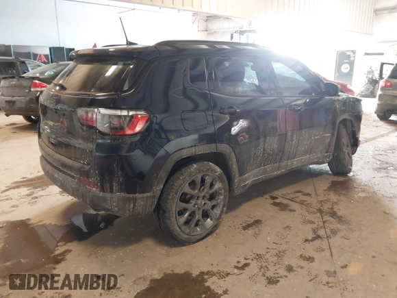 2021 Jeep Compass 80th Anniversary with VIN 3C4NJDEB6MT554317, listed as a IAAI auction lot 41594021 with 42,517 mi miles and . Bid and sale history available at DreamBid. Image 4.