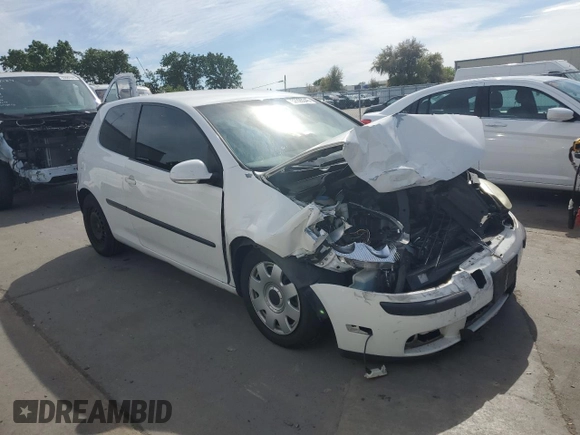 2009 Volkswagen Rabbit S with VIN WVWAB71K99W143367, listed as a Copart auction lot 52926345 with 175,584 mi miles and Salvage title. Bid and sale history available at DreamBid. Image 4.