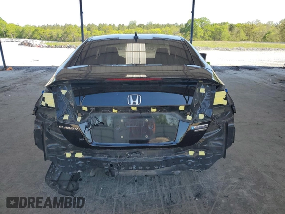 2018 Honda Clarity Plug-In Hybrid Touring with VIN JHMZC5F37JC002596, listed as a Copart auction lot 50451974 with 70,244 mi miles. Bid and sale history available at carsss.com. Image 6.