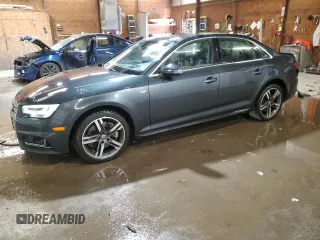 2017 Audi A4 Prestige with VIN WAUFNAF41HN057069, listed as a Copart auction lot 76749324 with 98,758 mi miles and Salvage Title. Bid and sale history available at carsss.com. Image 1.