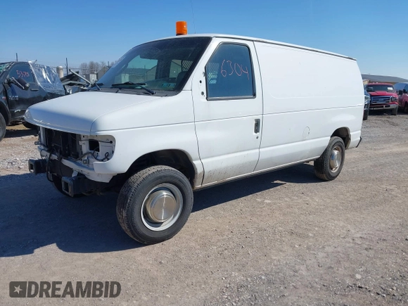 2003 Ford Econoline Cargo Commercial with VIN 1FTNE24L43HB35916, listed as a IAAI auction lot 41526304 with 86,810 mi miles and . Bid and sale history available at carsss.com. Image 17.