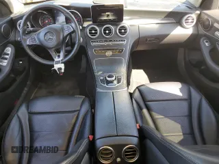 2017 Mercedes-Benz C 300 with VIN 55SWF4JB2HU206691, listed as a Copart auction lot 66406735 with 71,266 mi miles and Clean title. Bid and sale history available at DreamBid. Image 8.