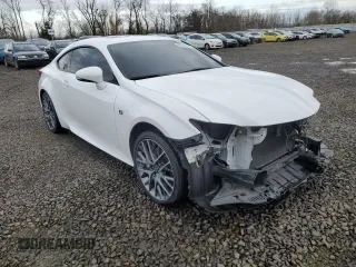 2017 Lexus RC 350 with VIN JTHSE5BC6H5007501, listed as a Copart auction lot 80518044 with 107,089 mi miles and Salvage title. Bid and sale history available at DreamBid. Image 4.