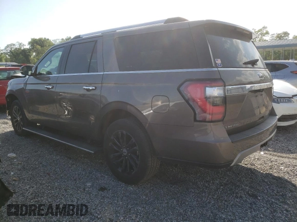 2019 Ford Expedition Max Limited z VIN 1FMJK2AT9KEA20977, wystawiony jako Copart lot #56198015 z przebiegiem 104 093 mil mil oraz Szkoda całkowita • Salvage title. Historia ofert i sprzedaży dostępna na DreamBid. Obrazek 2.