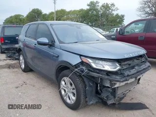 2020 Land Rover Discovery Sport S with VIN SALCJ2FX9LH856941, listed as a IAAI auction lot 40157803 with 91,130 mi miles. Bid and sale history available at carsss.com. Image 1.