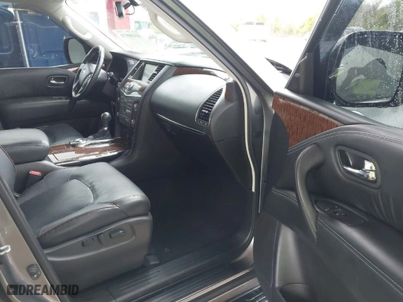 2019 Nissan Armada SL with VIN JN8AY2ND4K9091619, listed as a IAAI auction lot 41410978 with 98,452 mi miles. Bid and sale history available at carsss.com. Image 5.