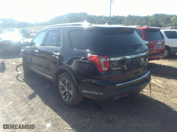 2018 Ford Explorer Limited with VIN 1FM5K7F83JGB10874, listed as a IAAI auction lot 36372917 with 90,447 mi miles. Bid and sale history available at carsss.com. Image 3.