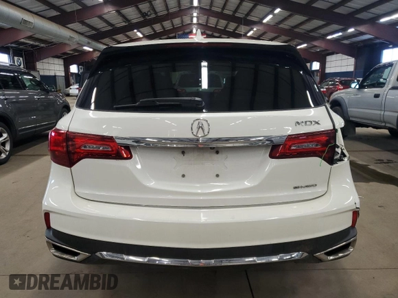2019 Acura MDX with VIN 5J8YD4H31KL031239, listed as a Copart auction lot 44961055 with 92,592 mi miles and Salvage Title. Bid and sale history available at carsss.com. Image 6.