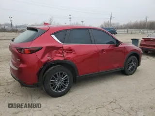 2020 Mazda CX-5 Sport with VIN JM3KFABM4L0735007, listed as a Copart auction lot 45276975 with 54,720 mi miles and Salvage Title. Bid and sale history available at carsss.com. Image 3.