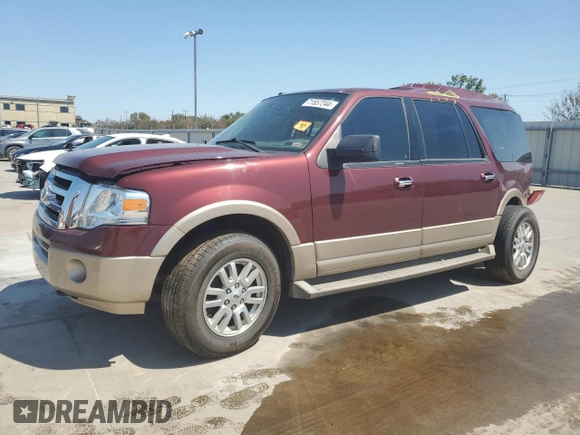 2012 Ford Expedition EL King Ranch with VIN 1FMJK1J54CEF05167, listed as a Copart auction lot 71557244 with 0 mi miles and Non Repairable. Bid and sale history available at carsss.com. Image 1.