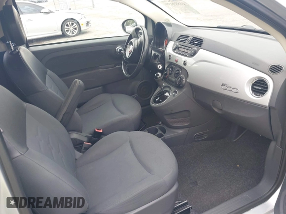 2013 FIAT 500 Pop with VIN 3C3CFFAR3DT531041, listed as a IAAI auction lot 41899499 with 121,429 mi miles. Bid and sale history available at carsss.com. Image 5.