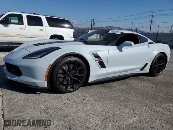 2019 Chevrolet Corvette Grand Sport 1LT z VIN 1G1YW2D71K5111403, wystawiony jako Copart lot #89286215 z przebiegiem 60 012 mil mil oraz Szkoda całkowita • Salvage title. Historia ofert i sprzedaży dostępna na DreamBid. Obrazek 1.