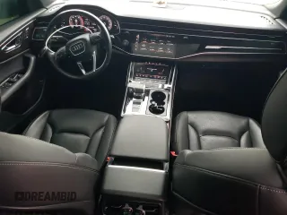 2020 Audi Q8 Premium Plus with VIN WA1BVAF10LD000667, listed as a Copart auction lot 43176355 with 71,253 mi miles and Salvage Title. Bid and sale history available at carsss.com. Image 8.